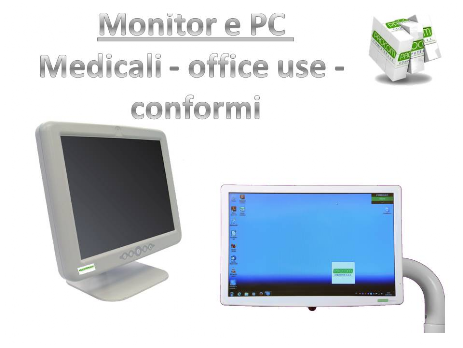 Monitor e PC medicale e dentale